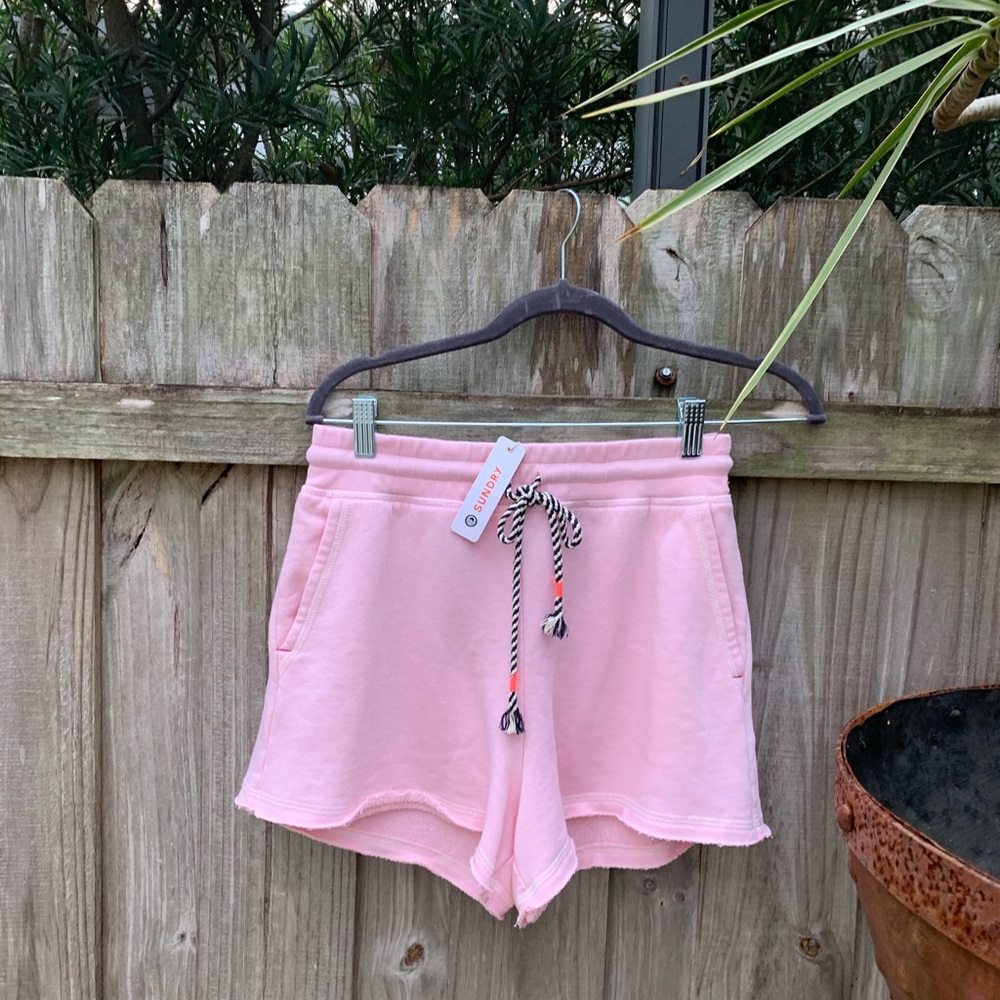 Sundry Pink Lounge Shorts